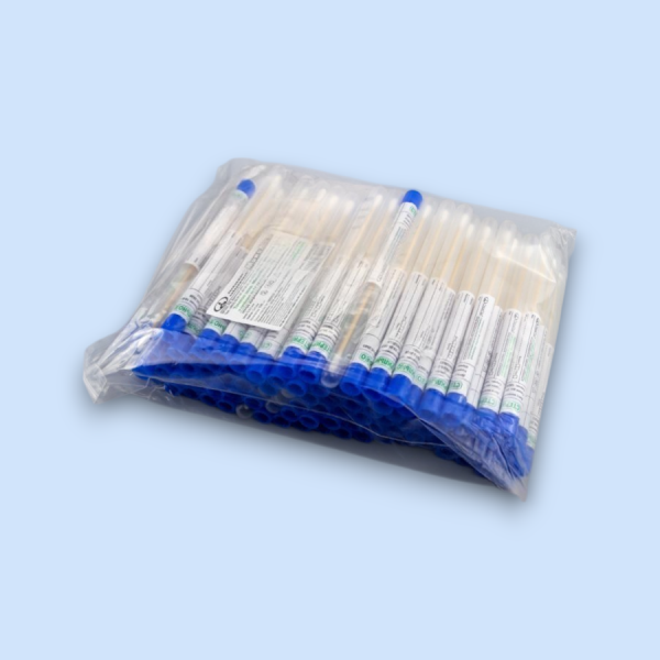 Тампон-зонд в пробирке/дерево-хлопок/ стерильно,п/п ,12*175мм,инд.уп.18000813